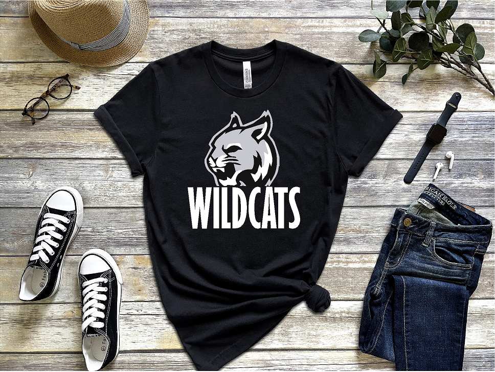 JT Wildcats tshirt, unisex, adult/youth BC3001
