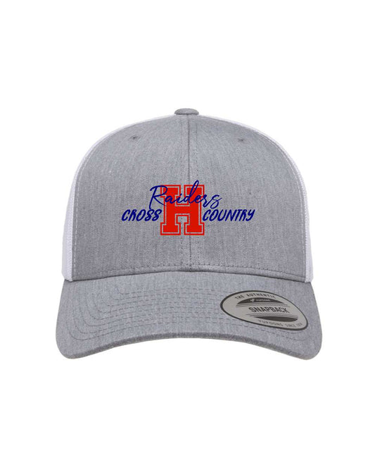 Embroidered Retro Trucker Cap, Hornell XC YP6606