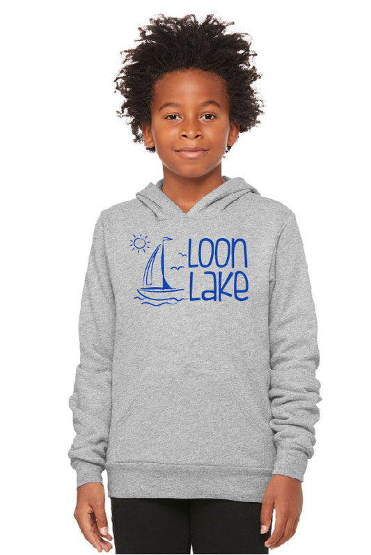 LL Sailboat Youth Sponge Fleece Pullover Hoodie