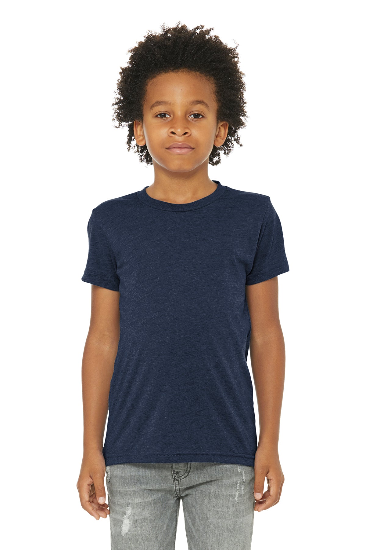 LL Loon Lake Words Only Youth Triblend Short Sleeve Tee