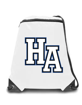 Zippered Drawstring Backpack