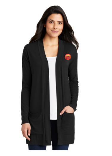 Olean School Ladies long Cardigan LK5434