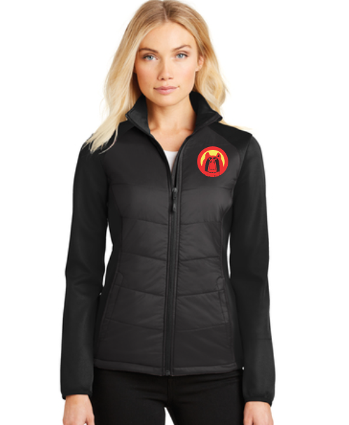 Olean School Black L787 Ladies Port Authority Softshell Jacket