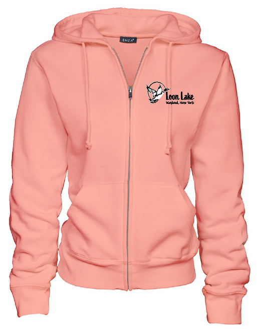 Loon Lake Embroidered EZ340 Ladies Enza Classic Hoodie