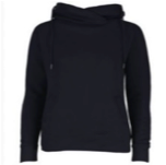 Enza Ladies Classic Fleece Funnel Neck Pullover Hoodie