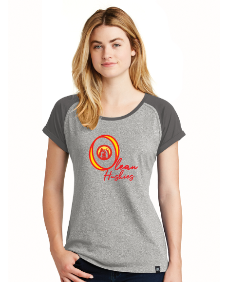 Olean School New Era Ladies Varsity Tee LNEA107