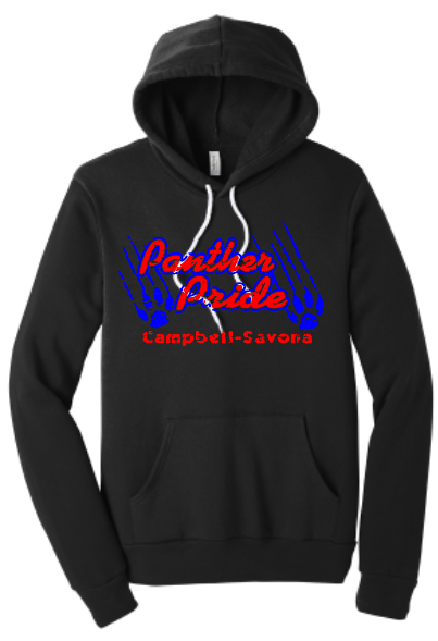 Campbell Savona Panther Pride Bella hoodie - unisex BC3719