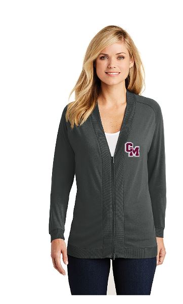 Cal-Mum LK5431  Port Authority® Ladies Concept Bomber Cardigan