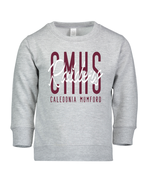 Cal-Mum RS802 Heather Rabbit Skins® 3317 Toddler Fleece Sweatshirt