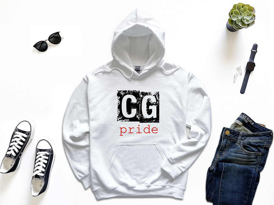 ***Design Options!!*** Canisteo Greenwood Gildan White Sport Hoodie, Unisex, 18500