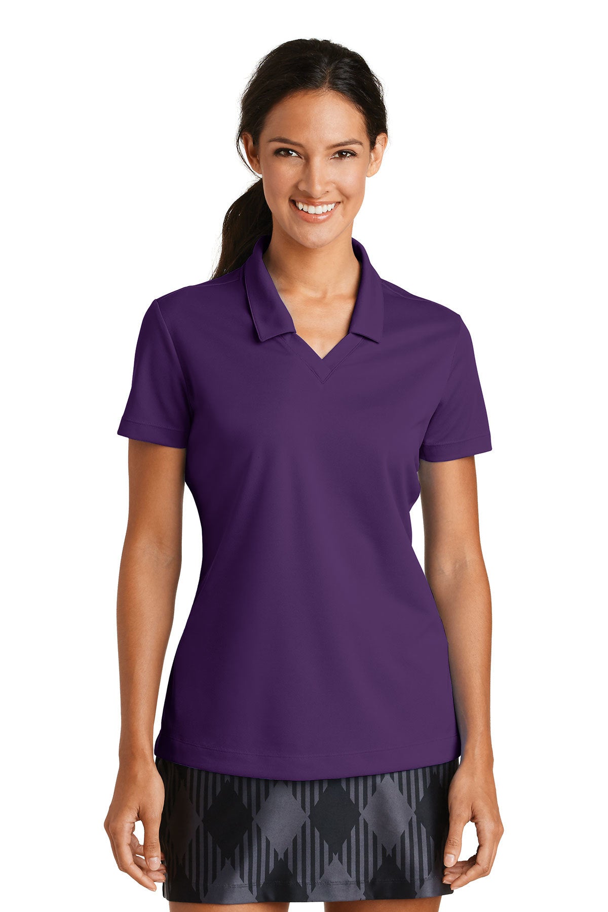 LL Lake Image (Embroidered) Nike Women's Golf Polo